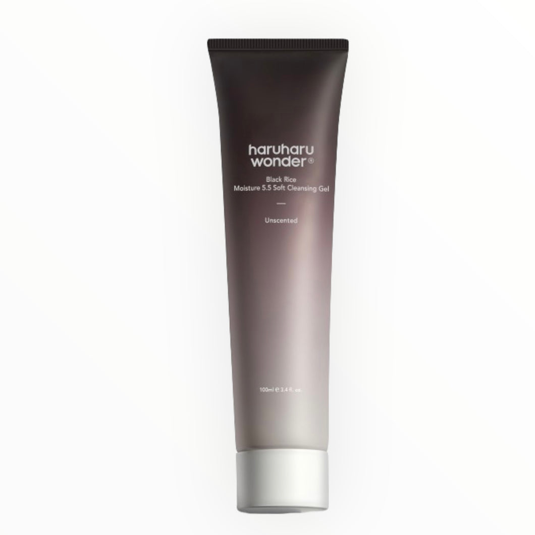 Haruharu Wonder Black Rice Moisture 5.5 Soft Cleansing Gel