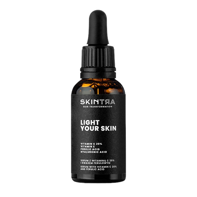 SkinTra - Light Your Skin- Serum Vitamina C 20% + Ácido Ferúlico